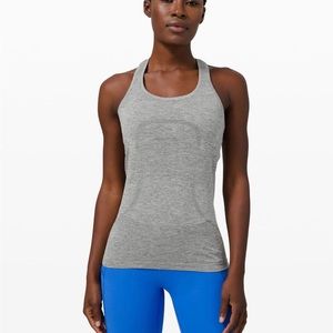 Lululemon Swiftly Tech Racerback Tank size 6 slate